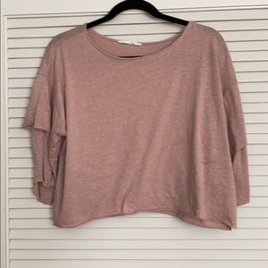 Mauve crop top